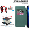  Techsuit - SmartMag Könyvtok - iPhone 13 Pro - Zöld tok - 2. kép