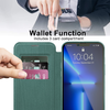  Techsuit - SmartMag Könyvtok - iPhone 13 Pro - Zöld tok - 3. kép