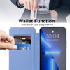  Techsuit - SmartMag könyvtok - iPhone 13 Pro - Világoskék tok - 3. kép