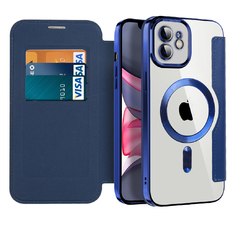  Techsuit - SmartMag Könyv Tok - iPhone 11 - Kék tok