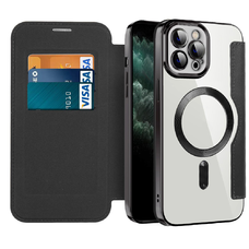  Techsuit - SmartMag Könyv Tok - iPhone 11 Pro Max - Fekete tok