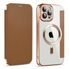  Techsuit - SmartMag Könyv Tok - iPhone 11 Pro Max - Barna tok - 0. kép