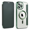  Techsuit - SmartMag könyvtok - iPhone 11 Pro Max - Zöld tok - 0. kép