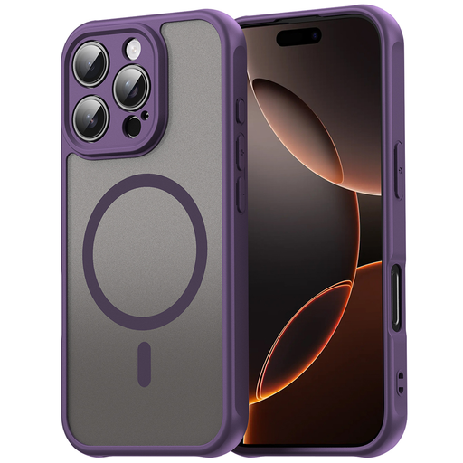 Techsuit - HaloFrost II MagSafe - iPhone 11 Pro - Lila tok Techsuit - HaloFrost II MagSafe - iPhone 11 Pro - Lila tok
