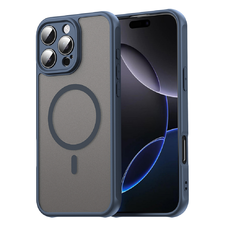  Techsuit - HaloFrost II MagSafe - iPhone 16 Pro Max - Tengerészkék tok