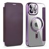  Techsuit - SmartMag Könyv Tok - iPhone 11 Pro Max - Lila tok - 0. kép