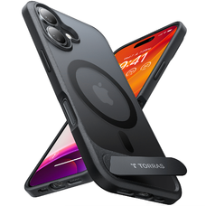  Torras - Pstand - iPhone 16 - Fekete tok