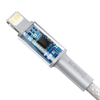 Baseus USB Type-C - Lightning kábel PD 20W 1m fehér (CATLGD-02) - 1. kép