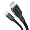 Baseus USB Type-C - Lightning kábel PD 20W 2m fekete (CATLGD-A01) - 0. kép
