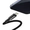 Baseus USB Type-C - Lightning kábel PD 20W 2m fekete (CATLGD-A01) - 4. kép