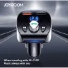 Bluetooth FM Transmitter + Joyroom 2xUSB szivargyújtós töltő fekete (JR-CL02) - 3. kép