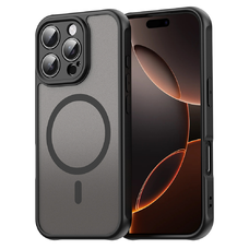  Techsuit - HaloFrost II MagSafe - iPhone 16 Pro - Fekete tok