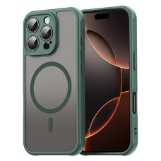 Techsuit - HaloFrost II MagSafe - iPhone 16 Pro - Zöld tok