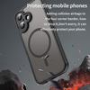 Techsuit - HaloFrost II MagSafe - iPhone 16 Plus - Fekete tok - 3. kép