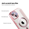 Techsuit - SmartMag Könyvtok - iPhone 13 - Rózsaszín tok - 1. kép