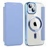 Techsuit - SmartMag könyv tok - iPhone 13 - Világoskék - 2. kép