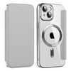 Techsuit - SmartMag könyvtok - iPhone 13 - Szürke tok - 0. kép