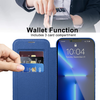 Techsuit - SmartMag Könyv Tok - iPhone 13 Pro Max - Kék tok - 3. kép