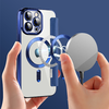 Techsuit - SmartMag Könyv Tok - iPhone 13 Pro Max - Kék tok - 4. kép