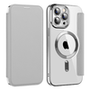 Techsuit - SmartMag Könyv Tok - iPhone 13 Pro Max - Szürke tok - 0. kép