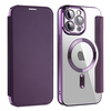 Techsuit - SmartMag könyvtok - iPhone 13 Pro Max - Lila tok - 0. kép