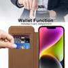 Techsuit - SmartMag Könyvtok - iPhone 14 Plus - Barna tok - 3. kép