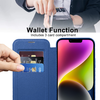 Techsuit - SmartMag Könyvtok - iPhone 14 Plus - Kék tok - 3. kép