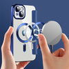 Techsuit - SmartMag Könyvtok - iPhone 14 Plus - Kék tok - 4. kép