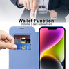 Techsuit - SmartMag könyv tok - iPhone 14 Plus - Világoskék - 3. kép