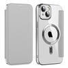 Techsuit - SmartMag Könyvtok - iPhone 14 Plus - Szürke tok - 0. kép