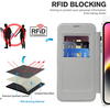 Techsuit - SmartMag Könyvtok - iPhone 14 Plus - Szürke tok - 2. kép