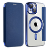 Techsuit - SmartMag könyvtok - iPhone 15 Plus - Kék tok - 0. kép