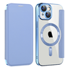Techsuit - SmartMag Könyv Tok - iPhone 15 Plus - Világoskék tok - 0. kép