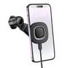Hoco 15W autós telefontartó indukciós légkiömlő HW30 fekete - 0. kép