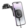 Autós telefontartó indukcióval Hoco 15W középkonzol HW31 fekete - 0. kép