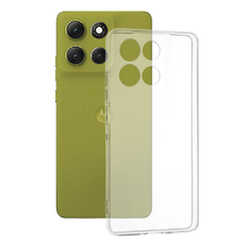 Techsuit - Átlátszó szilikon tok - Motorola Moto G86 - Átlátszó