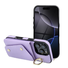 Wallet Case WONDER iPhone 16 Pro Max lila tok