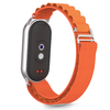 Tech-protect Nylon Pro Xiaomi Smart Band 8 / 9 / 10 / Nfc Narancs szíj - 0. kép
