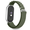 Tech-protect Nylon Pro Xiaomi Smart Band 8 / 9 / 10 / Nfc Army Zöld - 0. kép