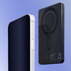 Magsafe Power Bank Maxlife MXPB-05 20W PD 5000mAh mágneses fekete - 2. kép