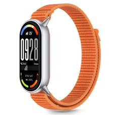 Tech-protect Nylon Stripe Xiaomi Smart Band 8 / 9 / 10 / Nfc Narancs/szürke