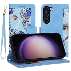 Techsuit - FlipCraft - Samsung Galaxy S23 - Élénk Kék tok