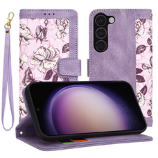  Techsuit - FlipCraft - Samsung Galaxy S23 - Titokzatos Lila tok