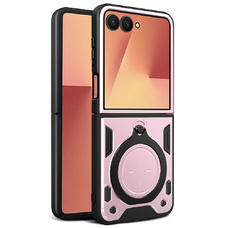  Techsuit - CamGuard Pro - Samsung Galaxy Z Flip7 - Rózsa Arany tok