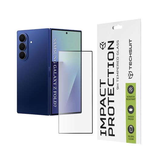 Techsuit - 111D Teljes Borítás / Teljes Ragasztás Üveg - Samsung Galaxy Z Fold7 - Fekete üvegfólia Techsuit - 111D Teljes Borítás / Teljes Ragasztás Üveg - Samsung Galaxy Z Fold7 - Fekete üvegfólia