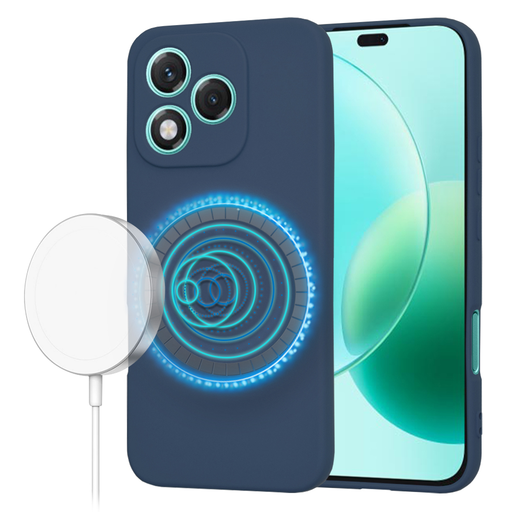 Techsuit - SoftFlex MagSafe - Honor 400 Lite - Sötétkék tok