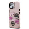 Karl Lagerfeld IML Multi K&CH Heads tok iPhone 15 Pink - 0. kép