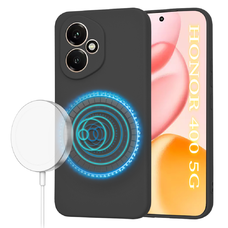  Techsuit - SoftFlex MagSafe - Honor 400 - Fekete tok