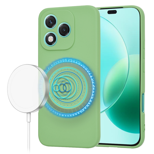 Techsuit - SoftFlex MagSafe - Honor 400 Lite - Menta Zöld tok Techsuit - SoftFlex MagSafe - Honor 400 Lite - Menta Zöld tok