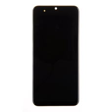 LCD kijelző + Érintőpanel + Előlapi keret Samsung M315F Galaxy M31 (Szervíz csomag)